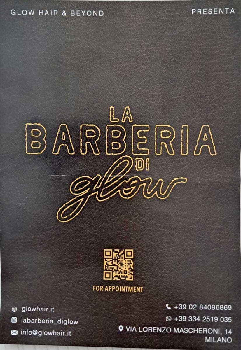 Volantino per Barberia distribuito a Milano da TiPubblicizziamo