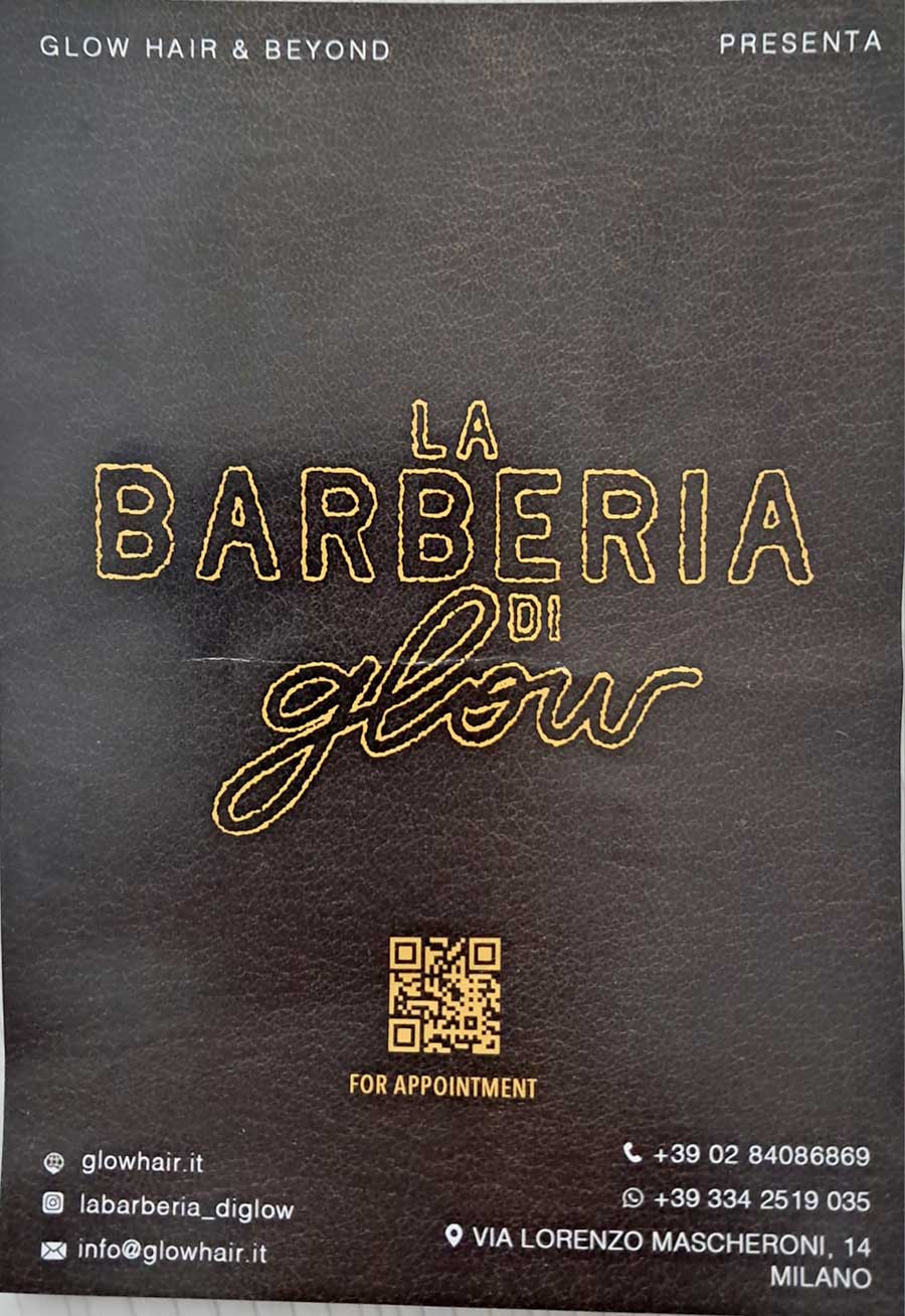 Volantino per Barberia distribuito a Milano da TiPubblicizziamo